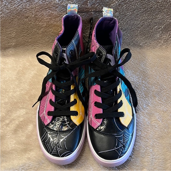 Disney Shoes - DISNEY Women's Disney Nightmare
Before Christmas High Top Lace Up Sneaker